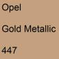 Preview: Opel, Gold Metallic, 447.